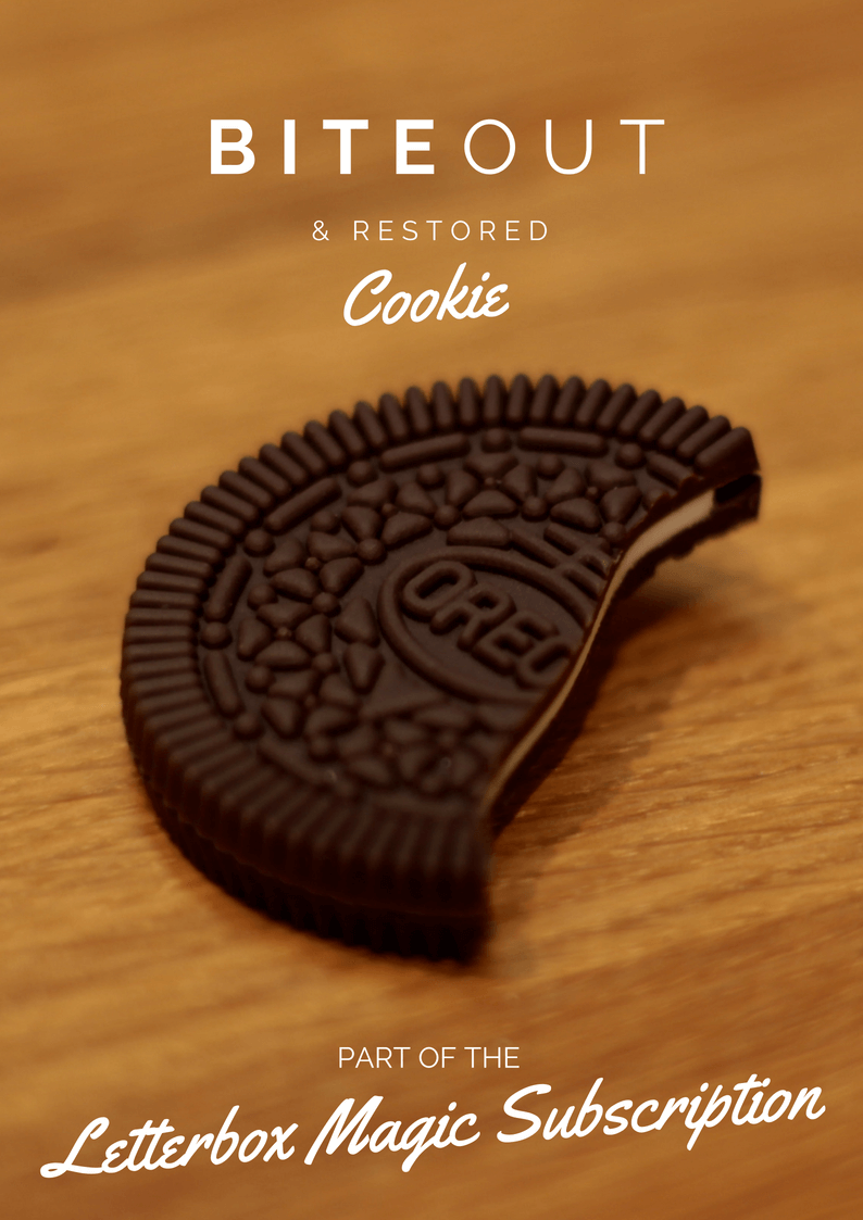 Kids Magic Biscuit OREO Cookies Magic Tricks Accessory Close Up Props Easy Amazing Magic Show For Children Adults Learning Toy